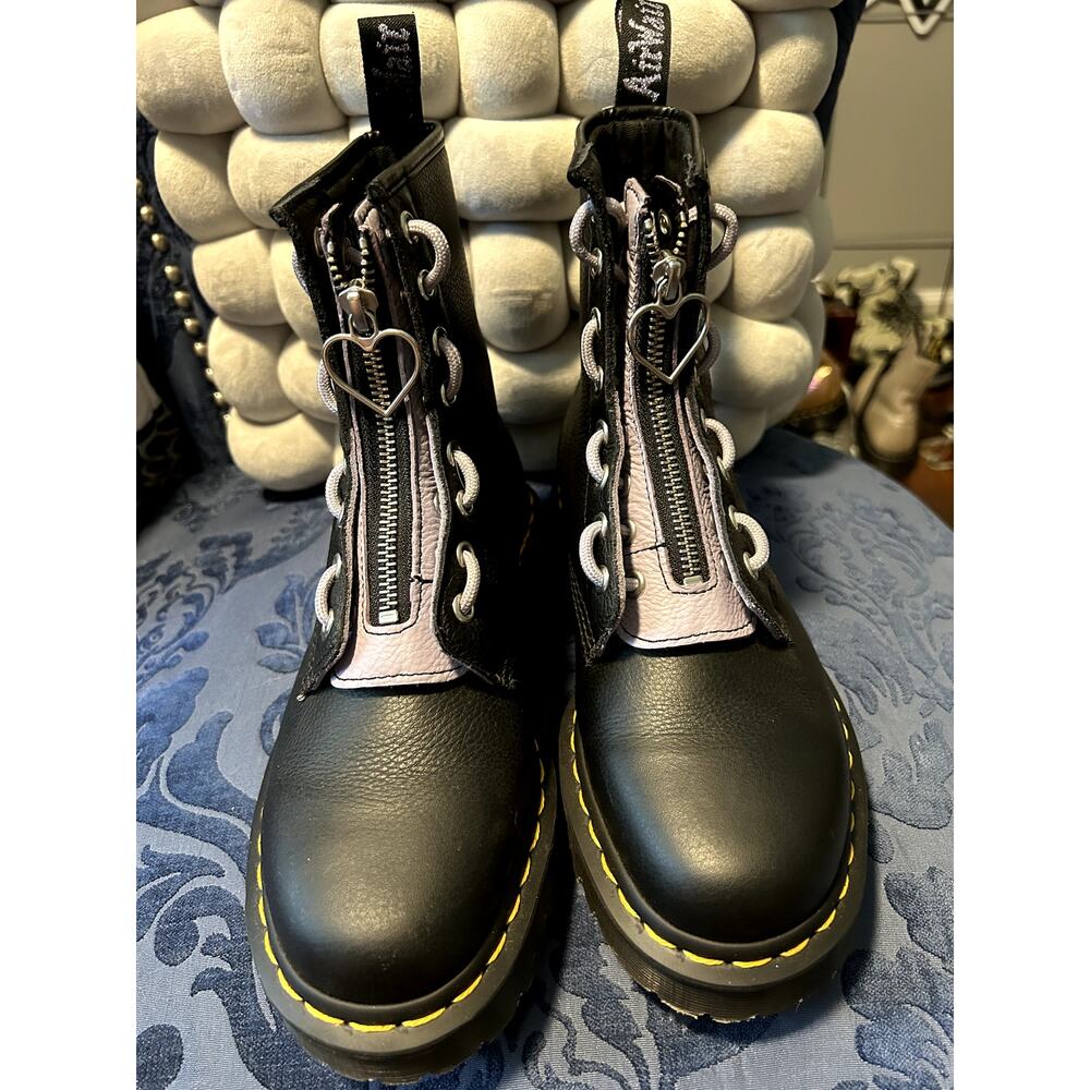 Dr Martens 1460 Zip Heart Purple size 7/EU 38 - Picture 4 of 8